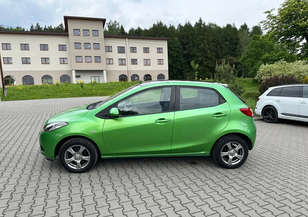 Mazda 2 cena 14500 przebieg: 168000, rok produkcji 2009 z Solec Kujawski małe 121